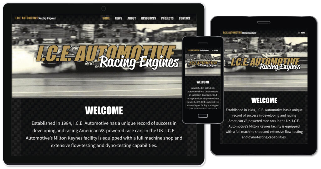 ICE Automotive Racing Engines race shop