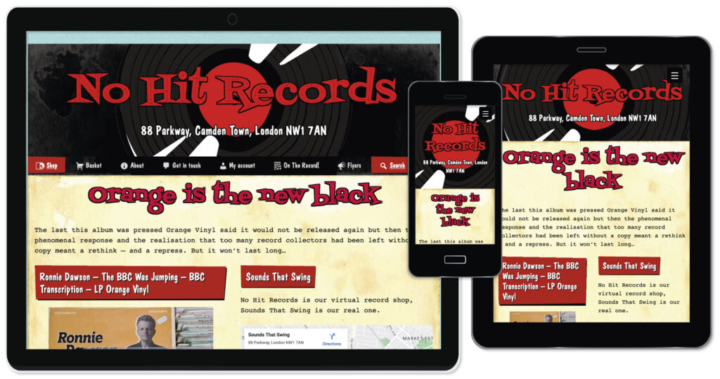 No Hit Records online record shop